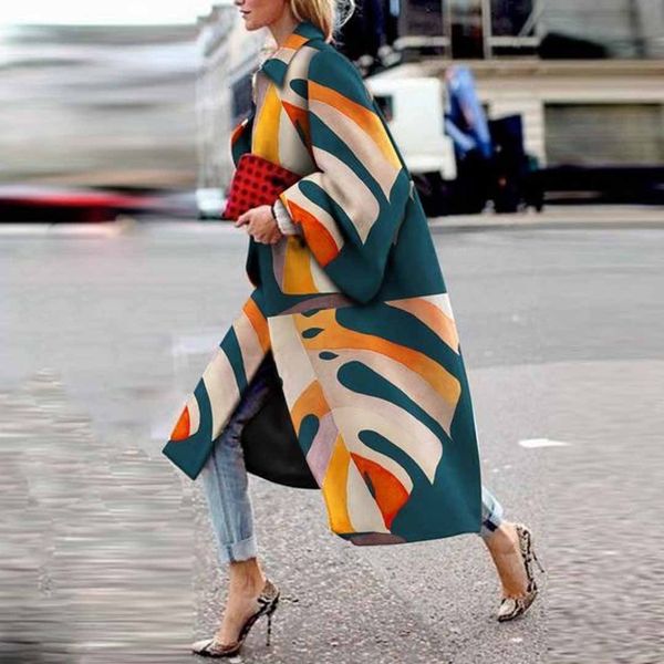 women's trench coats winter for women autumn fashion long trumpetsleeved printed longsleeved loose windbreaker 230215, Tan;black
women's trench coats winter for women autumn fashion long trumpetsleeved printed longsleeved loose windbreaker 230215, Tan;black