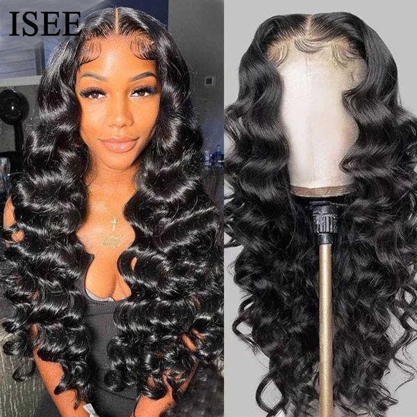 isee hair mongolia loose deep wave wigs 13x4 hd lace frontal wigs for women human hair 4x4 lace closure wig preplucked remy hair, Black
isee hair mongolia loose deep wave wigs 13x4 hd lace frontal wigs for women human hair 4x4 lace closure wig preplucked remy hair, Black