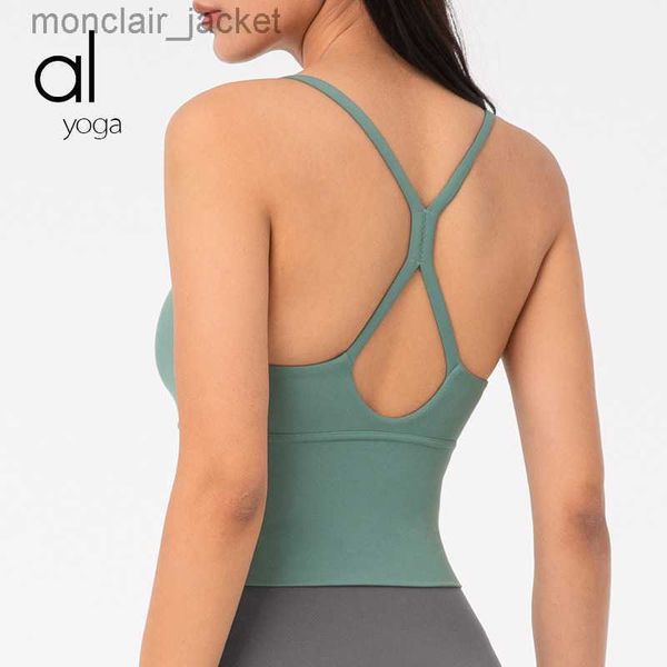designer alos yoga new back yoga suit running sports vest bra shock-proof fitness suit, White
designer alos yoga new back yoga suit running sports vest bra shock-proof fitness suit, White