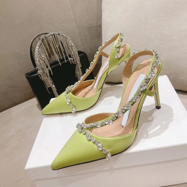 dress shoes slim high heel sandals rhinestone wrapped toe pointed silk ankle strap 8.5cm luxury designer spring and summer party shoes our s, Black
dress shoes slim high heel sandals rhinestone wrapped toe pointed silk ankle strap 8.5cm luxury designer spring and summer party shoes our s, Black