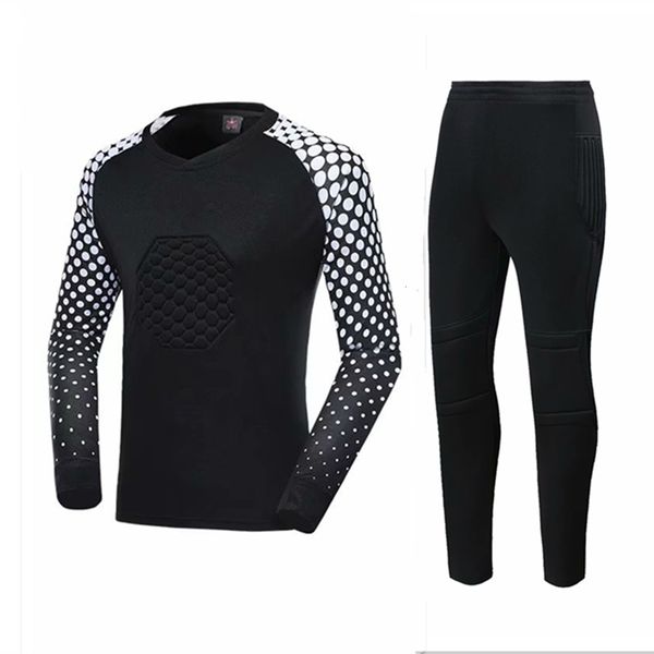 outdoor t-shirts kids goalkeeper soccer jersey set child men goalkeeper football uniform sponge protection goalie shirts pants or shorts 230, Gray;blue
outdoor t-shirts kids goalkeeper soccer jersey set child men goalkeeper football uniform sponge protection goalie shirts pants or shorts 230, Gray;blue