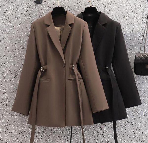 women's suits blazers fashion slim waist solid coats elegant office wear single button female suit jacket 2023 spring blazer 230215, White;black
women's suits blazers fashion slim waist solid coats elegant office wear single button female suit jacket 2023 spring blazer 230215, White;black