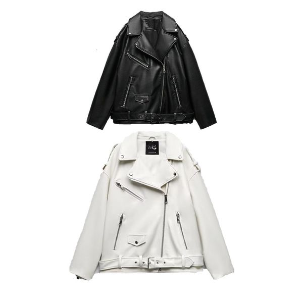 womens jackets zach aiisa fall and winter womens fashion zipper lapel longsleeved black faux leather loose jacket 230215, Black;brown
womens jackets zach aiisa fall and winter womens fashion zipper lapel longsleeved black faux leather loose jacket 230215, Black;brown