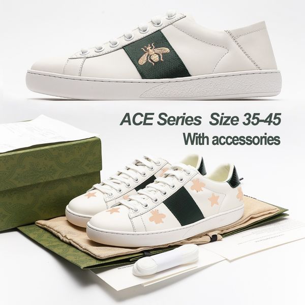 casual shoes designer ace italy leather casual women shoes comfortable fashion bee embroidered flat men white sneakers sports trainers size, Black
casual shoes designer ace italy leather casual women shoes comfortable fashion bee embroidered flat men white sneakers sports trainers size, Black