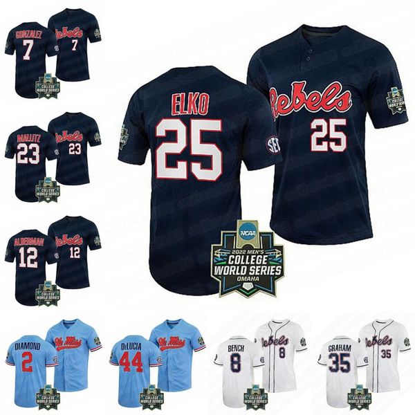 25 tim elko ole miss 2022 college world baseball jersey rebels josh mallitz justin bench kemp alderman brandon johnson derek diamond jacob g, Blue;black
25 tim elko ole miss 2022 college world baseball jersey rebels josh mallitz justin bench kemp alderman brandon johnson derek diamond jacob g, Blue;black