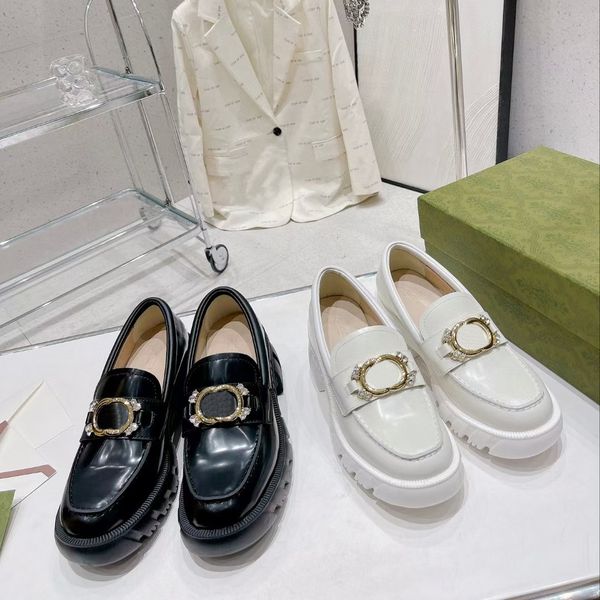 casual shoes women lug sole interlocking loafer high heels leather loafers golden letter crystal decoration lay wedding fashion 100l eathers, Black
casual shoes women lug sole interlocking loafer high heels leather loafers golden letter crystal decoration lay wedding fashion 100l eathers, Black