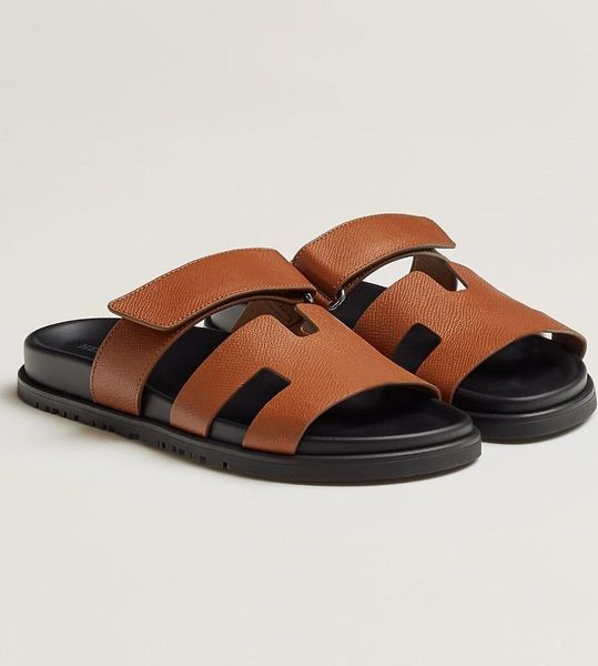 summer luxury men's chypre sandals shoes calfskin leather slip on beach slippers comfort slide flats man adjustable strap casual walkin, Black
summer luxury men's chypre sandals shoes calfskin leather slip on beach slippers comfort slide flats man adjustable strap casual walkin, Black
