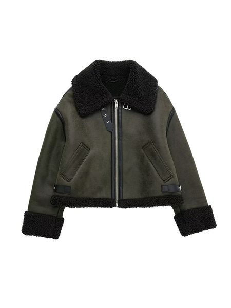 women's leather faux women autumn and winter fashion twosided jacket coat vintage long sleeve zipper female outerwear chic 230215, Black
women's leather faux women autumn and winter fashion twosided jacket coat vintage long sleeve zipper female outerwear chic 230215, Black
