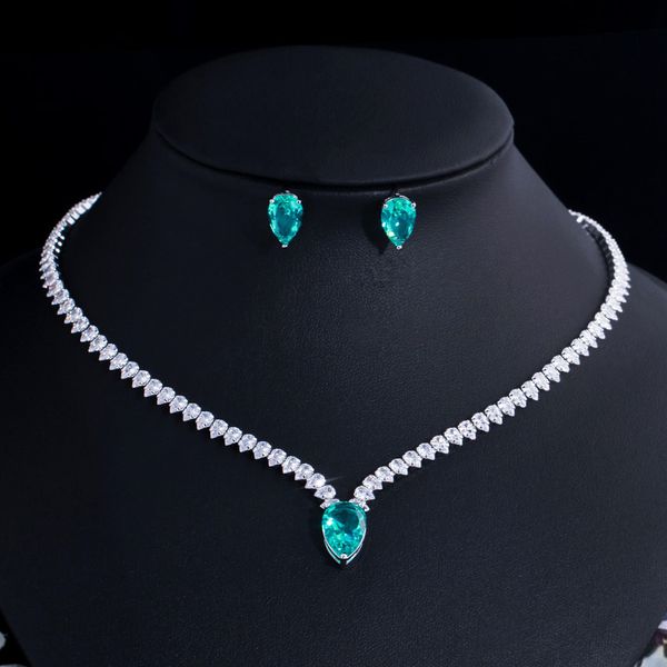 wedding jewelry sets cwwzircons elegant big light green water drop cz crystal necklace and earrings women engagement party costume jewelry s, Slivery;golden
wedding jewelry sets cwwzircons elegant big light green water drop cz crystal necklace and earrings women engagement party costume jewelry s, Slivery;golden