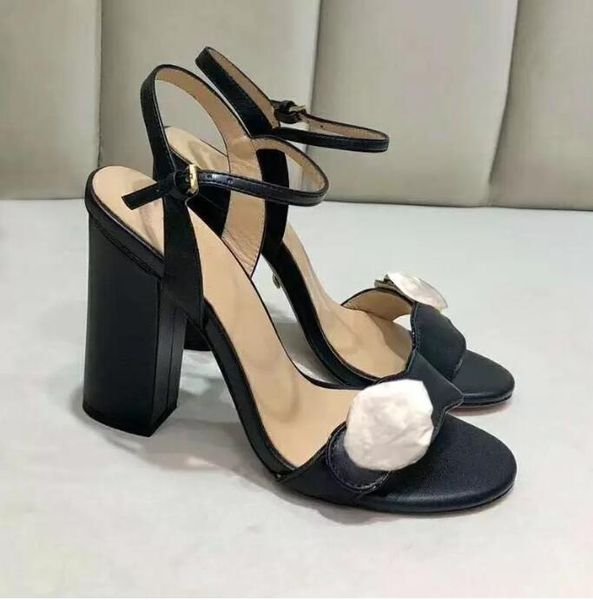 women's sandals high heels open toe thick heel summer sandals leather designer large size fashion formal wear elegant temperament offic, Black
women's sandals high heels open toe thick heel summer sandals leather designer large size fashion formal wear elegant temperament offic, Black