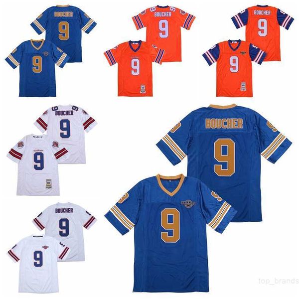 the waterboy adam sandler 9 bobby boucher movie mud dogs bourbon bowl football jersey men all stitched blue white orange color breathable, Black
the waterboy adam sandler 9 bobby boucher movie mud dogs bourbon bowl football jersey men all stitched blue white orange color breathable, Black