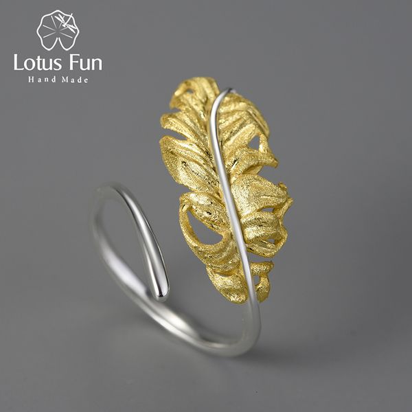 with side stones lotus fun 18k gold adjustable luxury vintage long goose feather rings for women real 925 sterling silver dating fine jewelr
with side stones lotus fun 18k gold adjustable luxury vintage long goose feather rings for women real 925 sterling silver dating fine jewelr