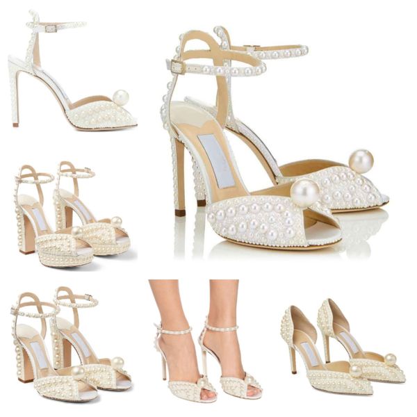 2023 fashion designer sacora sandals shoes pearls white leather women evening bridal high heels designer lady pumps party wedding shoe, Black
2023 fashion designer sacora sandals shoes pearls white leather women evening bridal high heels designer lady pumps party wedding shoe, Black