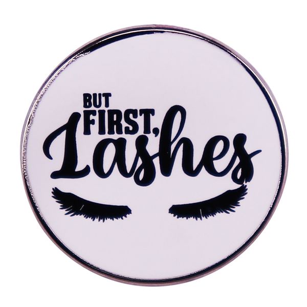 but first lashes pin cute anime movies games hard enamel pins collect metal cartoon brooch backpack hat bag collar lapel badges, Blue
but first lashes pin cute anime movies games hard enamel pins collect metal cartoon brooch backpack hat bag collar lapel badges, Blue