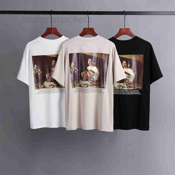men's t-shirts designer summer fashion short sleeve 21fw caravaggio player oil painting print casual for men and women 213l, White;black
men's t-shirts designer summer fashion short sleeve 21fw caravaggio player oil painting print casual for men and women 213l, White;black