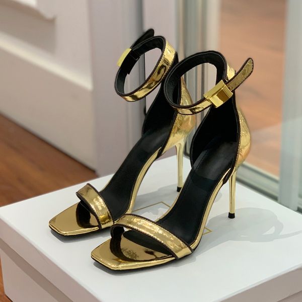 metal buckle sandals designer gold trim cashmere ankle strap cool shoes stiletto heel womens dress shoe 35-42 10cm high heeled fashion rome, Black
metal buckle sandals designer gold trim cashmere ankle strap cool shoes stiletto heel womens dress shoe 35-42 10cm high heeled fashion rome, Black