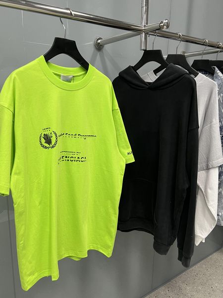 2023 fashion casual men women loose t-shirt with letter print short sleeve summer designer selling luxury mens t-shirt couple green, White;black
2023 fashion casual men women loose t-shirt with letter print short sleeve summer designer selling luxury mens t-shirt couple green, White;black