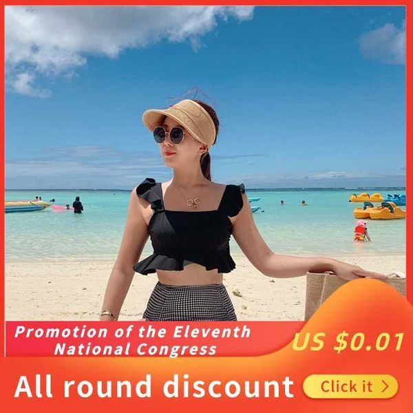 women's swimwear high waist women's bikini set padded ruffle biquini suit two pieces swimwear swimsuit beach suit 2020 koren desig, White;black
women's swimwear high waist women's bikini set padded ruffle biquini suit two pieces swimwear swimsuit beach suit 2020 koren desig, White;black