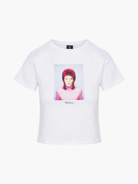 23ss realisation par women designer t shirt fashion print stretch cloth women tee short sleeved t-shirt, White
23ss realisation par women designer t shirt fashion print stretch cloth women tee short sleeved t-shirt, White
