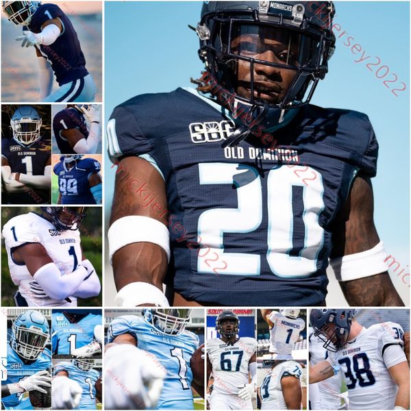 american college football wear custom stitched old dominion monarchs jersey lawrence garner isaac weaver brendon clark hayden wolff d.j. mac, Black
american college football wear custom stitched old dominion monarchs jersey lawrence garner isaac weaver brendon clark hayden wolff d.j. mac, Black