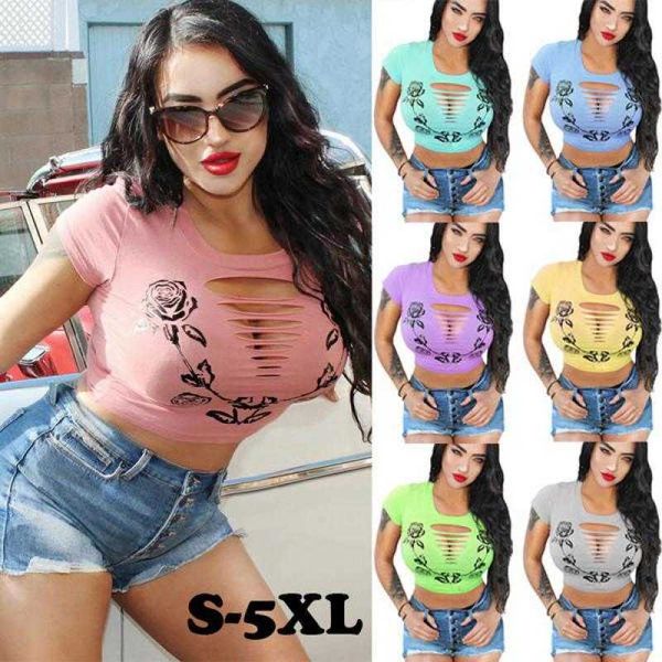 women's t-shirt gothic rose print shortsleeved cropped tshirt over there printed slim hollow ladies tshirt trend deep v shirt women j23, White
women's t-shirt gothic rose print shortsleeved cropped tshirt over there printed slim hollow ladies tshirt trend deep v shirt women j23, White