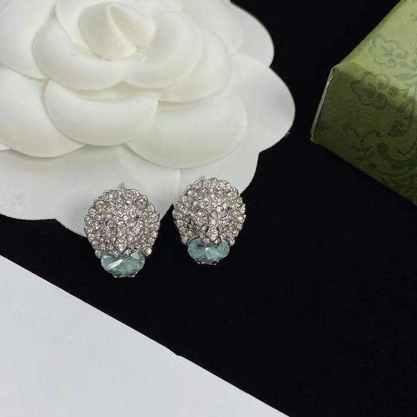 silver rhinestone lion head stud earrings. light blue charm gem. retro luxury earrings designer for women. fashion brand jewelry designer we, Golden;silver
silver rhinestone lion head stud earrings. light blue charm gem. retro luxury earrings designer for women. fashion brand jewelry designer we, Golden;silver