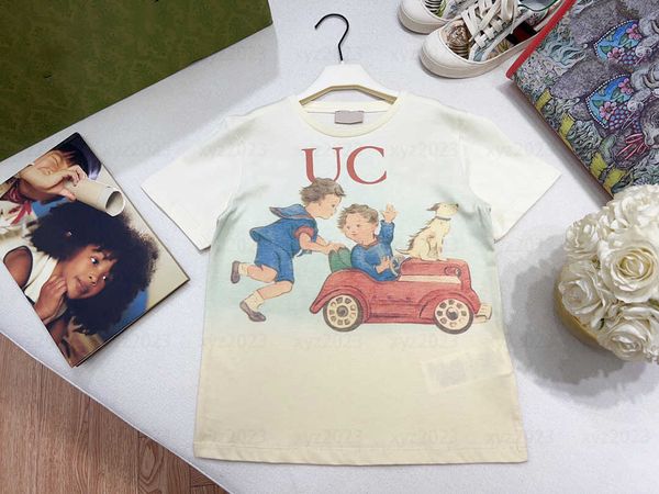 luxury kids short sleeve baby t-shirt child clothing summer boys and girls play pattern design products round neck active new size 90-150 cm, Blue
luxury kids short sleeve baby t-shirt child clothing summer boys and girls play pattern design products round neck active new size 90-150 cm, Blue