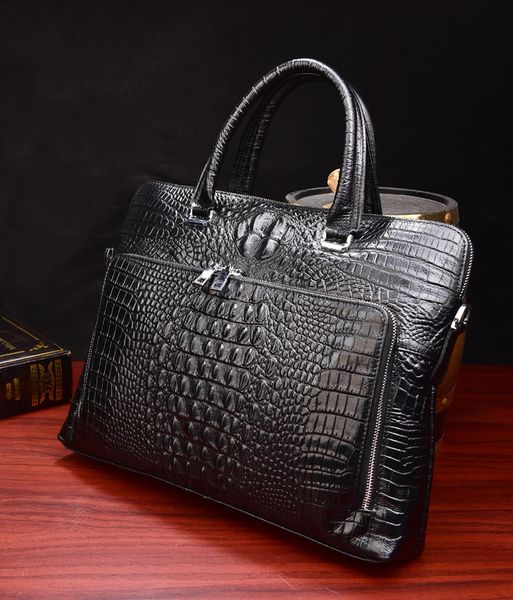 briefcases luxury 100 cow genuine leather business men's briefcase male shoulder bag real men alligator tote computer 230215
briefcases luxury 100 cow genuine leather business men's briefcase male shoulder bag real men alligator tote computer 230215