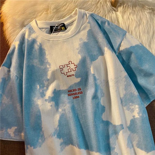 women's t-shirt salt 3color summer tiedye shortsleeved women's 2021 loose tshirt oversized tshirt ladies tshirt halfsleeved mxxl j, White
women's t-shirt salt 3color summer tiedye shortsleeved women's 2021 loose tshirt oversized tshirt ladies tshirt halfsleeved mxxl j, White