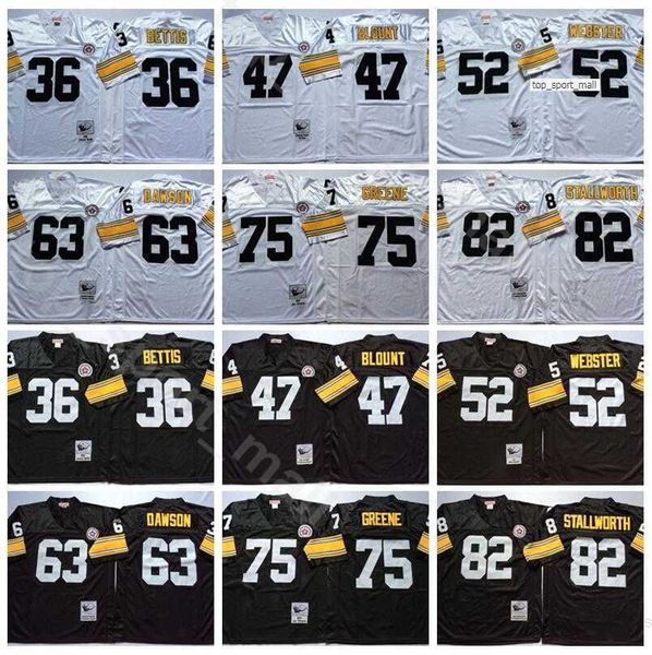 ncaa football 75 joe greene 36 jerome bettis jersey 47 mel blount 52 mike webster 63 dermontti dawson john stallworth black white vintage, Black;red
ncaa football 75 joe greene 36 jerome bettis jersey 47 mel blount 52 mike webster 63 dermontti dawson john stallworth black white vintage, Black;red