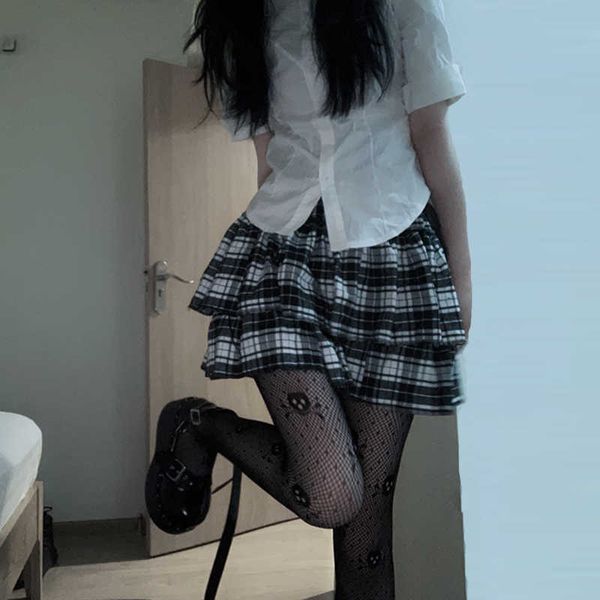 skirts y2k girl elastic waist black white striped goth street skirts gothic punk lady mini skirt korean japanese sweet clothes l230215
skirts y2k girl elastic waist black white striped goth street skirts gothic punk lady mini skirt korean japanese sweet clothes l230215