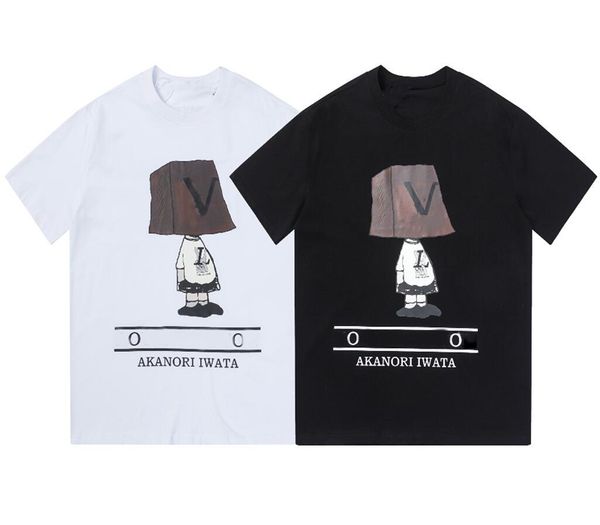 23ss summer new men's t-shirts short sleeve mens women's tees polos pure cotton brand casual designer t-shirt, White;black
23ss summer new men's t-shirts short sleeve mens women's tees polos pure cotton brand casual designer t-shirt, White;black