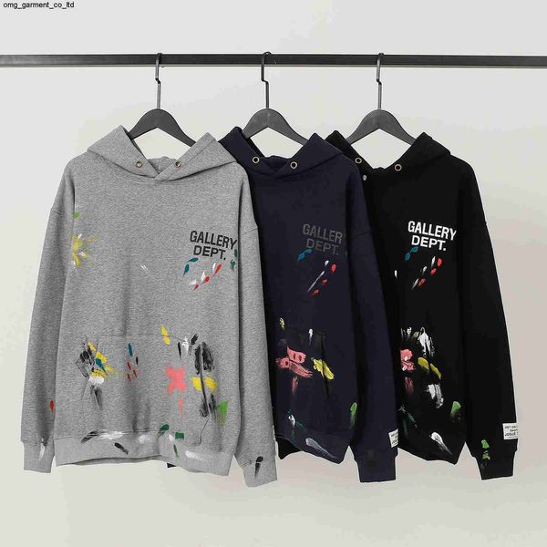 designer new fashion color paint splash plush galery dept hooded sweater men women loose casual hoodie coat, Black
designer new fashion color paint splash plush galery dept hooded sweater men women loose casual hoodie coat, Black