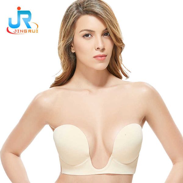 bra set lingerie one-piece deep u silicone invisible with side wings gathered without shoulder strap to close the breasts for women's w, Red;black
bra set lingerie one-piece deep u silicone invisible with side wings gathered without shoulder strap to close the breasts for women's w, Red;black