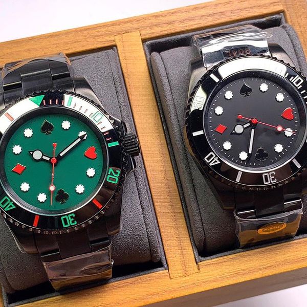 luxury watch with poker elements with 2836 movement 40mm 904l waterproof 50m, Slivery;golden
luxury watch with poker elements with 2836 movement 40mm 904l waterproof 50m, Slivery;golden