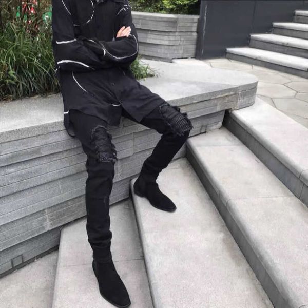 brand 2023 street amirs men's ripped jeans designer black fashion pants high cool stylish leather leisure boys versatile slim pu18 4jub, Blue
brand 2023 street amirs men's ripped jeans designer black fashion pants high cool stylish leather leisure boys versatile slim pu18 4jub, Blue