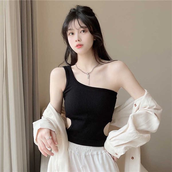 women's t-shirt design sense hollow out with chest pad camisole women's summer fashion show navel short tube women camisole j23021, White
women's t-shirt design sense hollow out with chest pad camisole women's summer fashion show navel short tube women camisole j23021, White