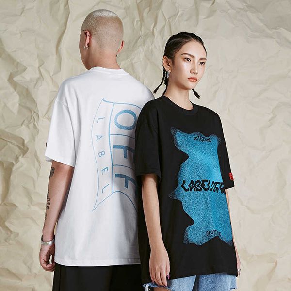 women's t-shirt tide brand street hiphop shirt shortsleeved loose round neck halfsleeved men's and women's tshirts blouses ov, White
women's t-shirt tide brand street hiphop shirt shortsleeved loose round neck halfsleeved men's and women's tshirts blouses ov, White