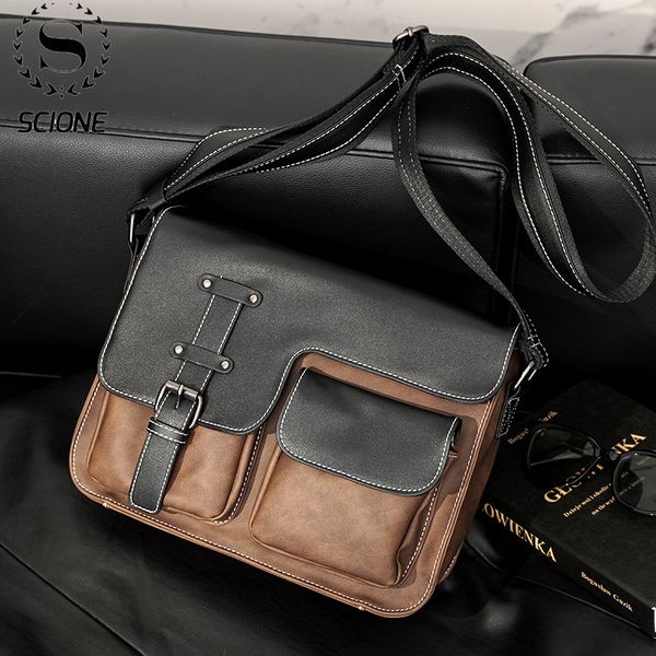 briefcases scione fashion casual messenger bags retro trend crossbody bag simple style portable men's briefcase k394 230215
briefcases scione fashion casual messenger bags retro trend crossbody bag simple style portable men's briefcase k394 230215