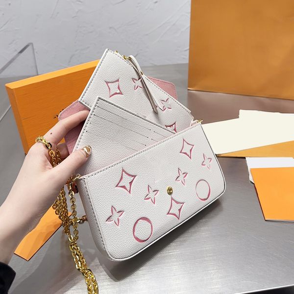 womens 3in1 mahjong multi pochette shoulder bags card holder wallet purse lipstick cosmetic case gold metal chain crossbody shoulder embossi
womens 3in1 mahjong multi pochette shoulder bags card holder wallet purse lipstick cosmetic case gold metal chain crossbody shoulder embossi