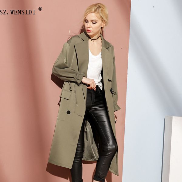 women's trench coats winter szwensidi fashion brand woman classic double breasted coat waterproof outerwear highend army green windswea, Tan;black
women's trench coats winter szwensidi fashion brand woman classic double breasted coat waterproof outerwear highend army green windswea, Tan;black