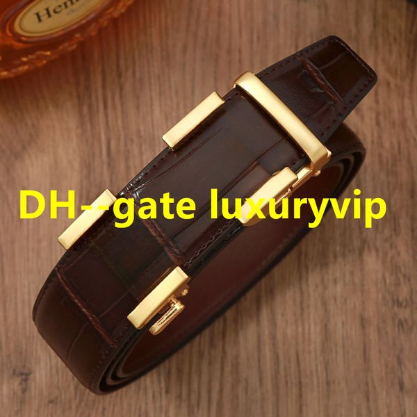leather luxury belt patent toothless automatic buckle fashion men's luxury women's belt classic alligator belly belt width 3.5 cm, Black;brown
leather luxury belt patent toothless automatic buckle fashion men's luxury women's belt classic alligator belly belt width 3.5 cm, Black;brown