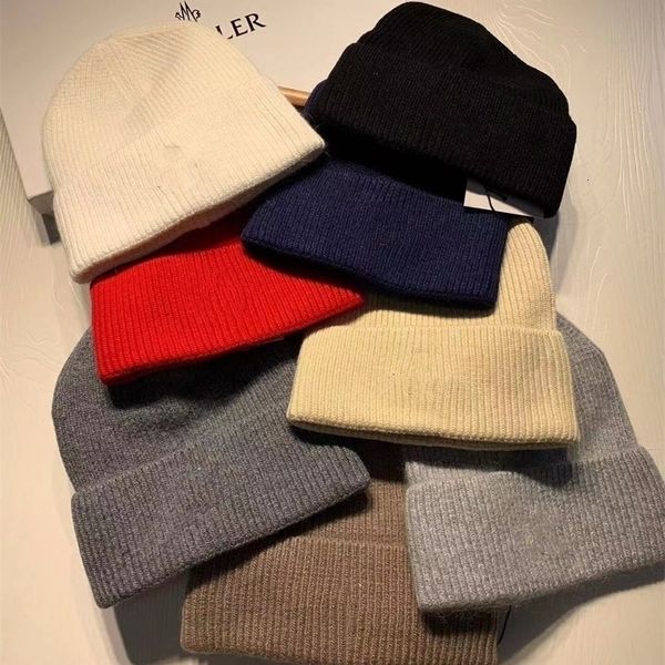 berets winter wool knit hat flanging warm men women knitted beanies m4 beanie 230214, Blue;gray
berets winter wool knit hat flanging warm men women knitted beanies m4 beanie 230214, Blue;gray