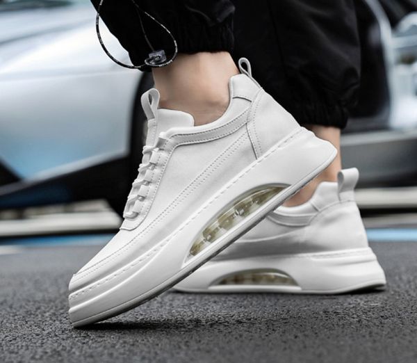 casual shoes air cushion small white shoes for men's lovers version sports shoes versatile white inner heightening casual, Black
casual shoes air cushion small white shoes for men's lovers version sports shoes versatile white inner heightening casual, Black