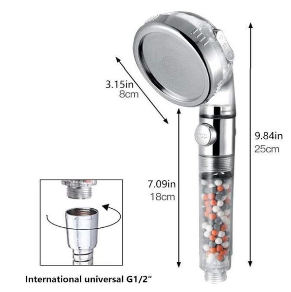 bathroom shower heads three-speed filter water sshower pressurized shower head negative ion water purification shower water saving plastic f
bathroom shower heads three-speed filter water sshower pressurized shower head negative ion water purification shower water saving plastic f