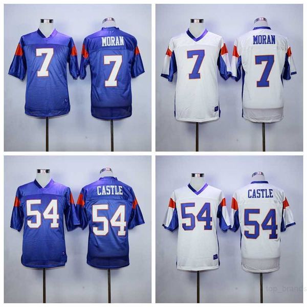 moive football blue mountain state jersey men sale 7 alex moran 54 thad castle home blue away white all stitched breathable high quality, Black
moive football blue mountain state jersey men sale 7 alex moran 54 thad castle home blue away white all stitched breathable high quality, Black