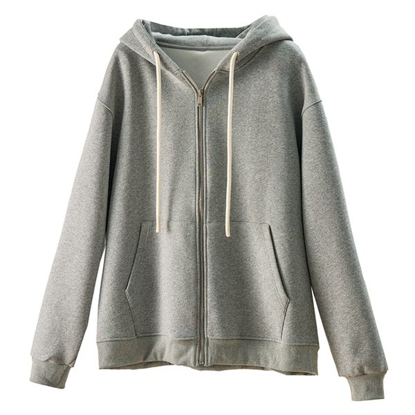 women's hoodies sweatshirts 95 cotton spring summer 2023 zipup loose all season sweatshirt oversized hoodie korean streetwear 230215, Black
women's hoodies sweatshirts 95 cotton spring summer 2023 zipup loose all season sweatshirt oversized hoodie korean streetwear 230215, Black