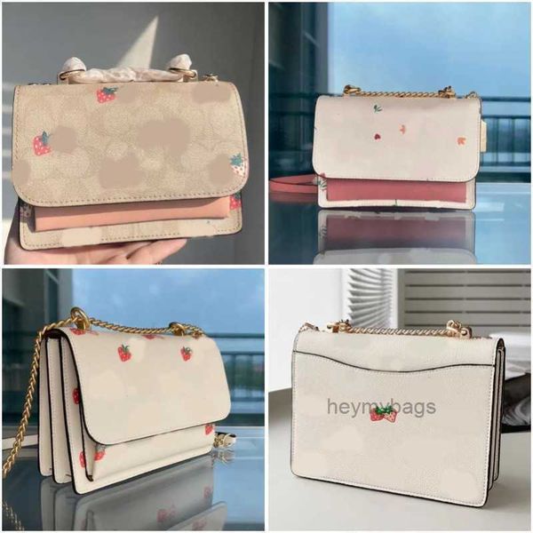 shoulder women's strawberry print organ bag leather chain messenger mini small square bag
shoulder women's strawberry print organ bag leather chain messenger mini small square bag
