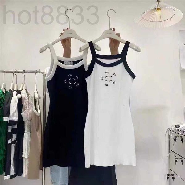 casual dresses frence designer summer autumn new black and white color knit ice silk strap skirt slim show thin embroidery sundress xl3a, Black;gray
casual dresses frence designer summer autumn new black and white color knit ice silk strap skirt slim show thin embroidery sundress xl3a, Black;gray