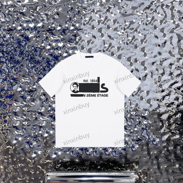 xinxinbuy men designer tee t shirt 23ss paris head portrait 1854 print short sleeve cotton women white black grey xs-l, Black;brown
xinxinbuy men designer tee t shirt 23ss paris head portrait 1854 print short sleeve cotton women white black grey xs-l, Black;brown